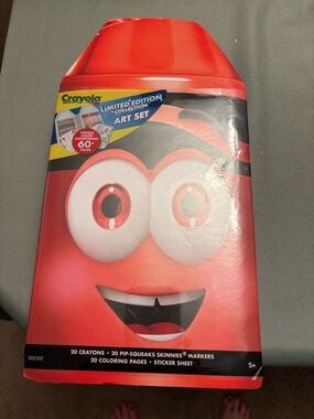 CRAYOlA Red Limited Edition 60 Pc Character Art Set